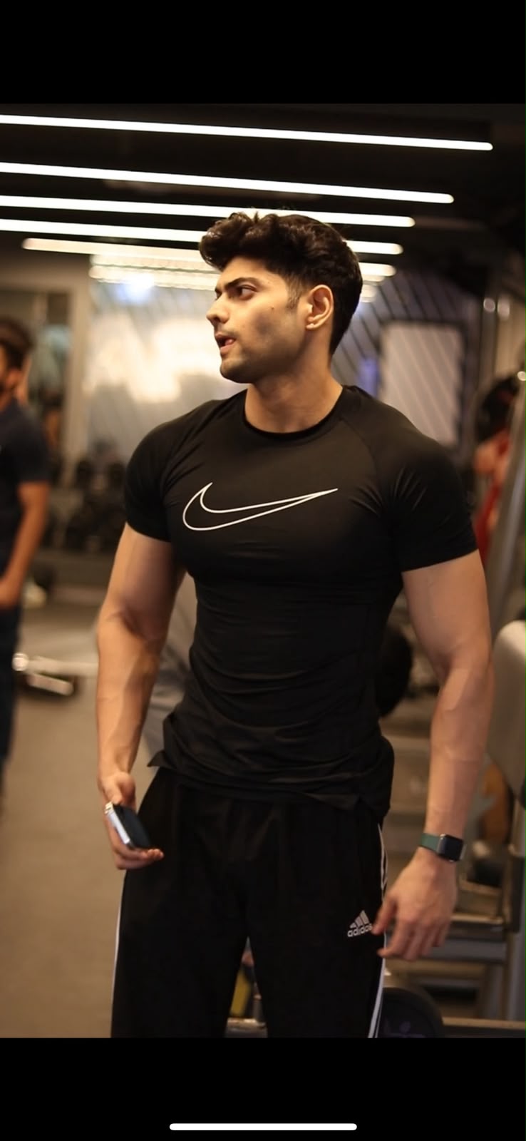 Ritik in the gym